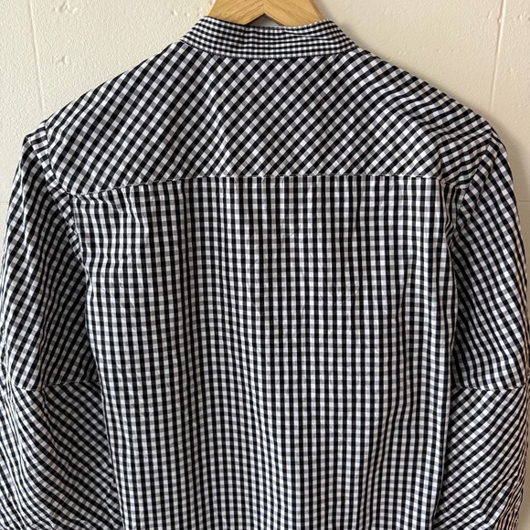 Ralph Lauren | Cotton Gingham Shirt Dress | Classic Button Front | Size M - Picture 5 of 8